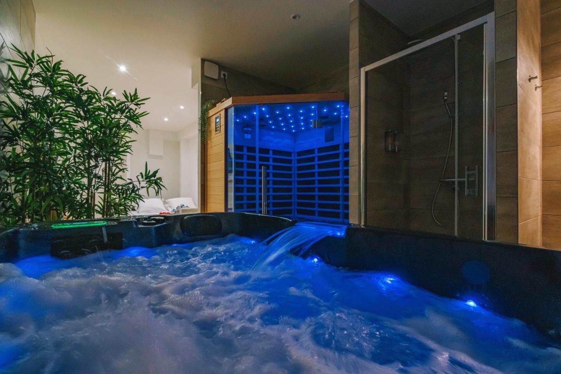 O temps suspendu sauna et jacuzzi Reims Exterior foto